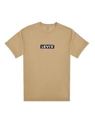 T-shirt pour homme Levis coupe décontractée Marron