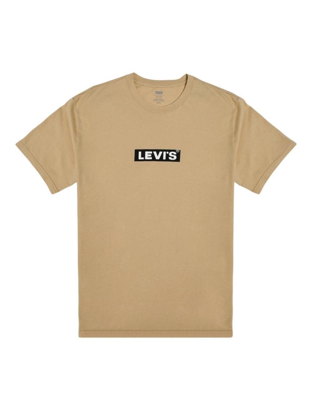 T-shirt pour homme Levis Relaxed fit Marron. 1/5