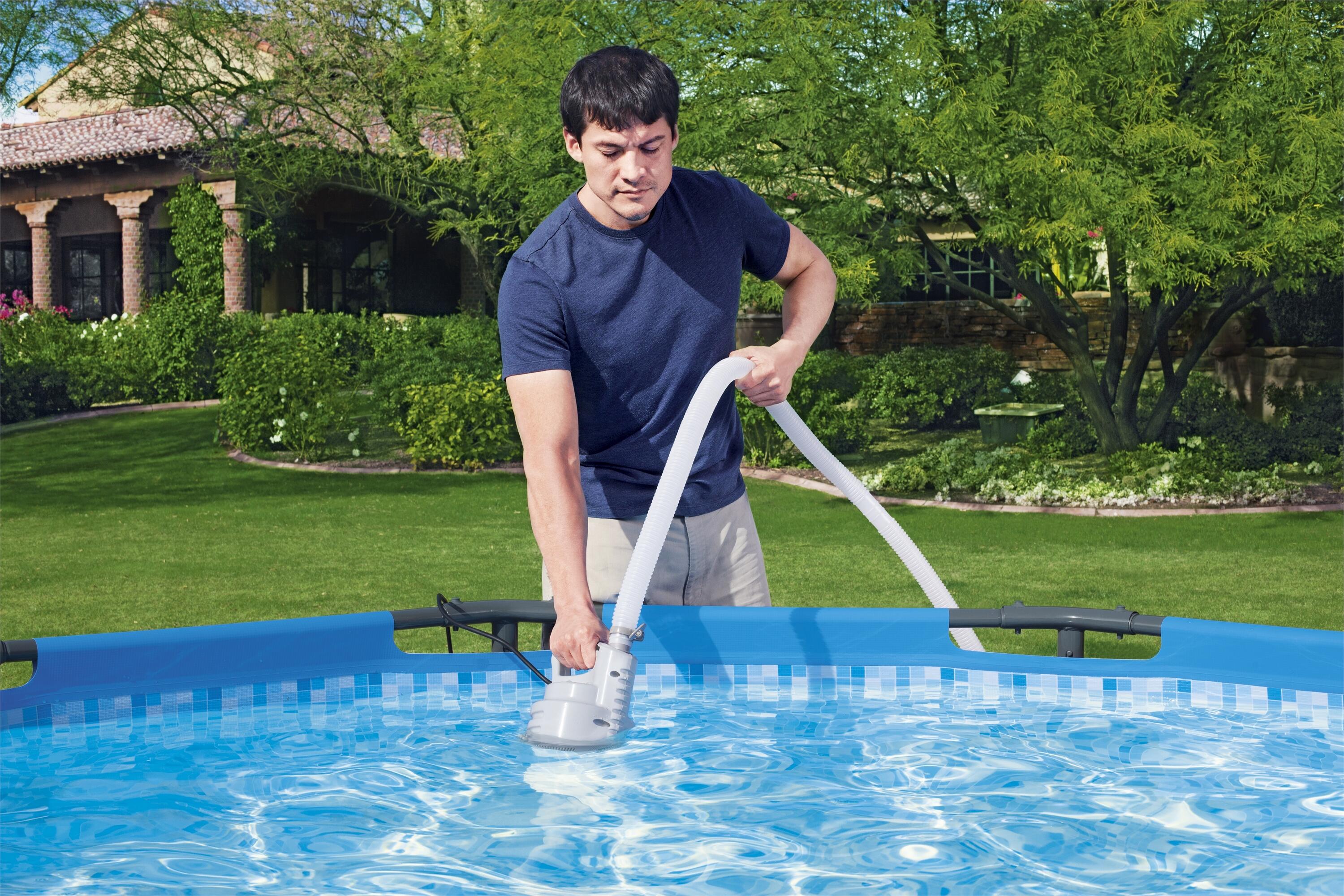 Bestway 58230-6 Pompa di drenaggio da 3.028 l7H per piscina con tubo incluso 4/5