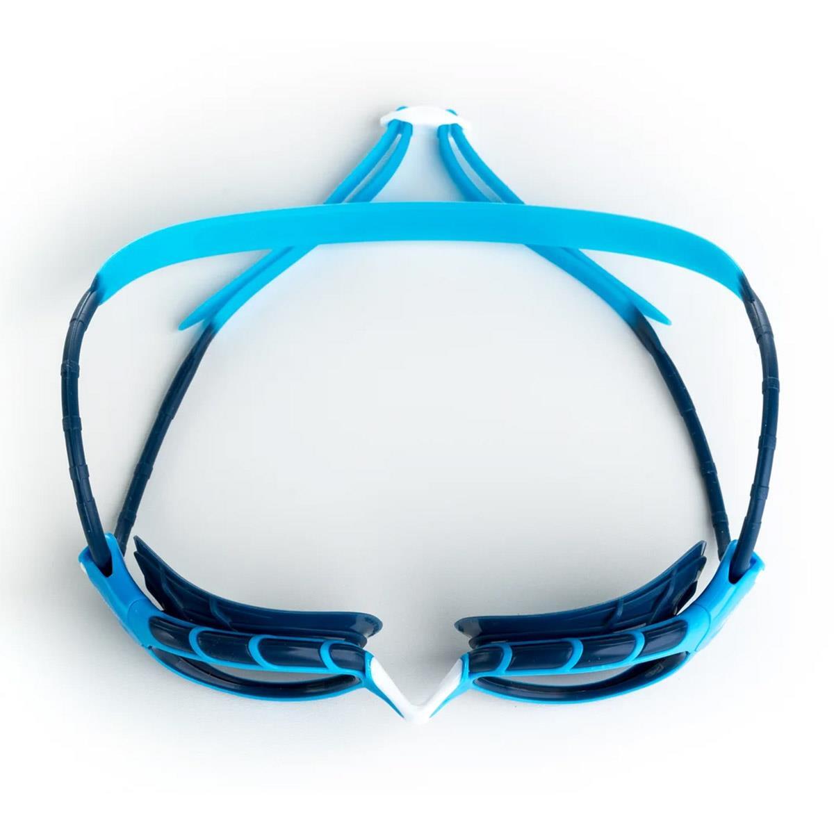 Gafas de natación Zoggs Predator Junior - Azul claro/Azul/Ahumado 3/4