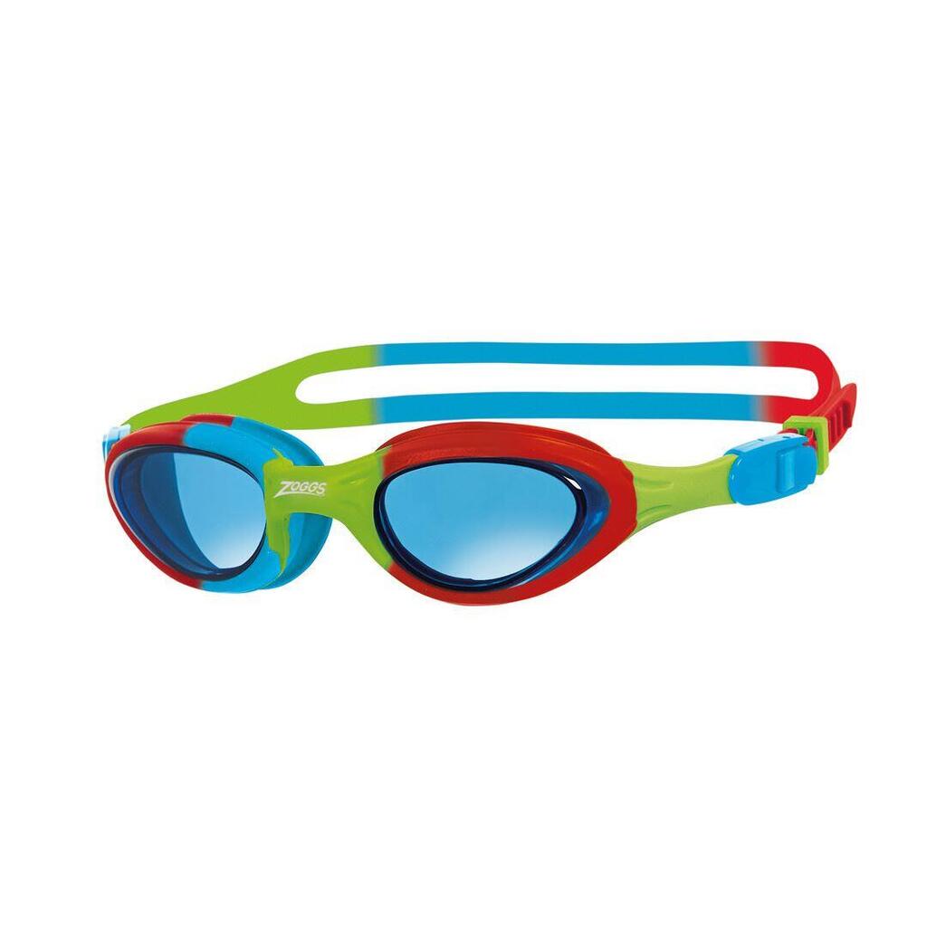 Zoggs Super Seal Junior Goggles - Red/Blue