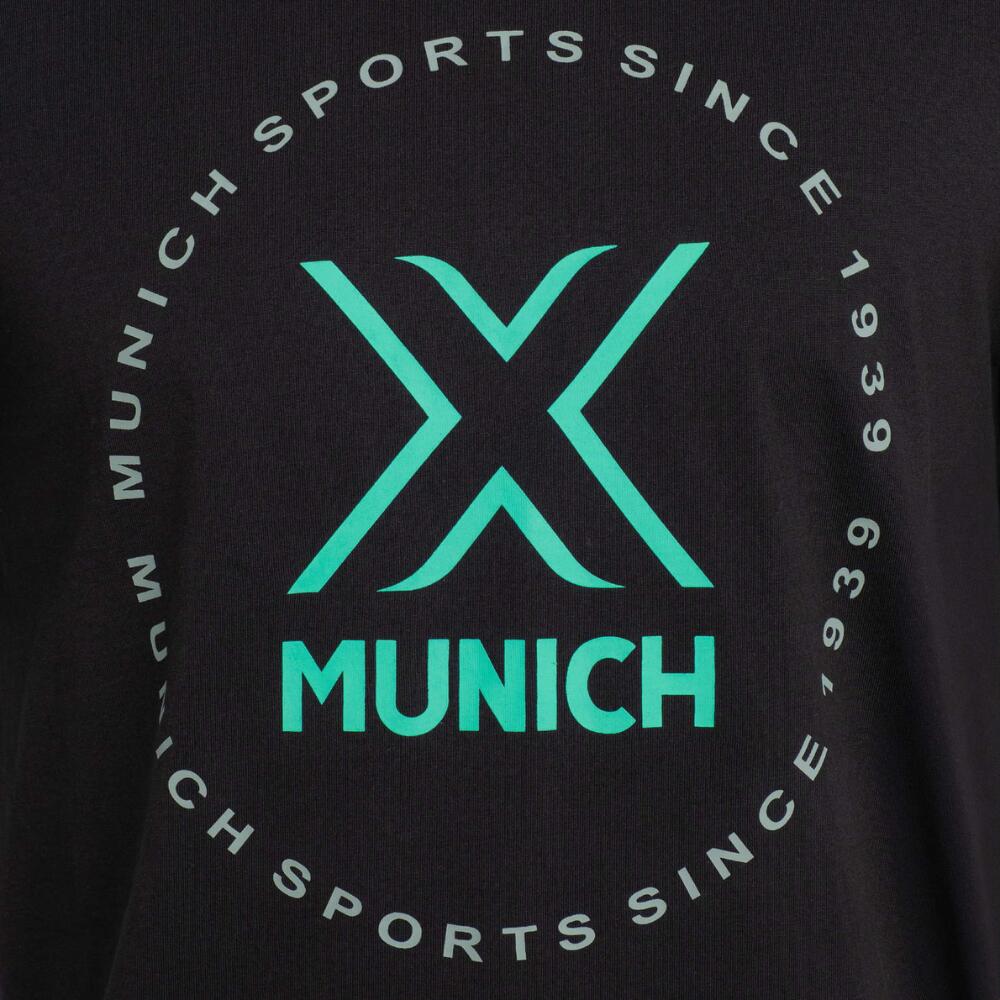 T-Shirt MUNICH ATHLETIC PREMIER para homem. Preto 2507345 4/5