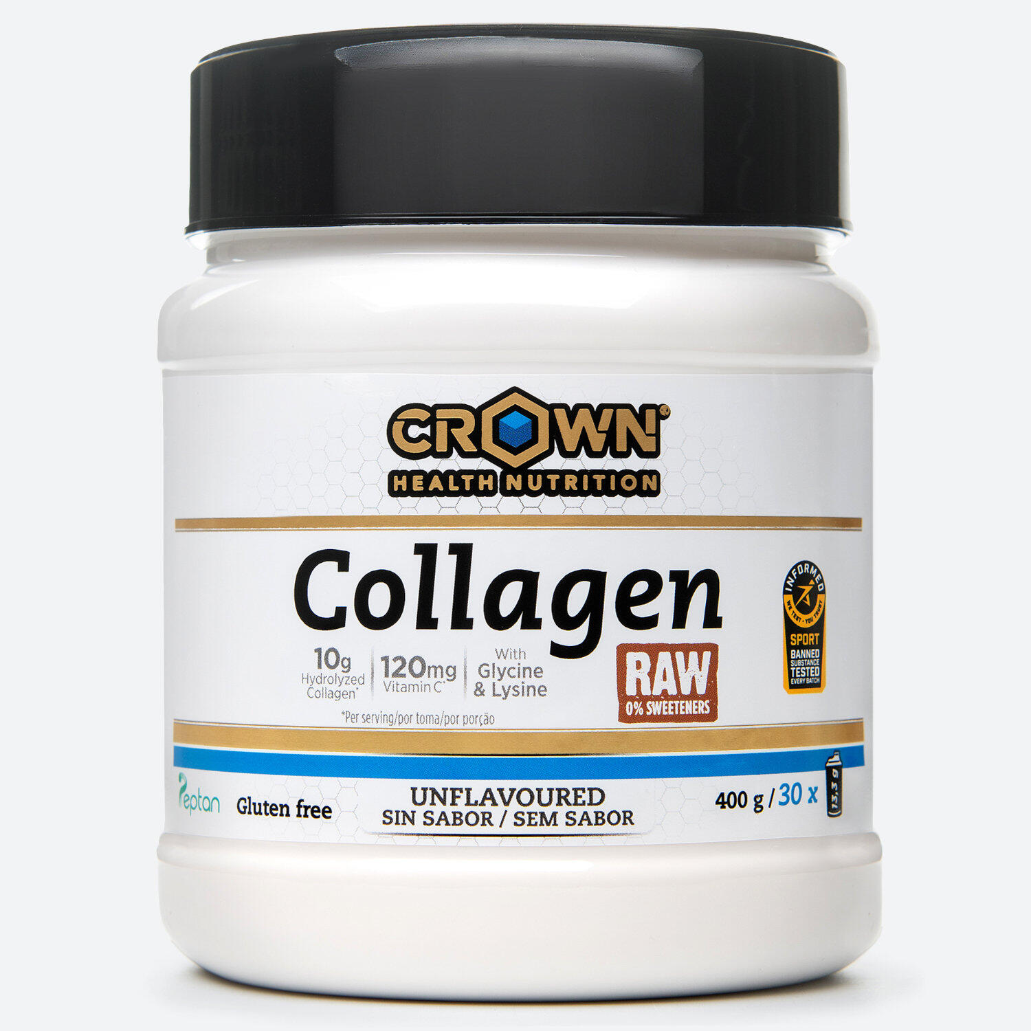 Collagen Raw (sem adoçantes) sem sabor