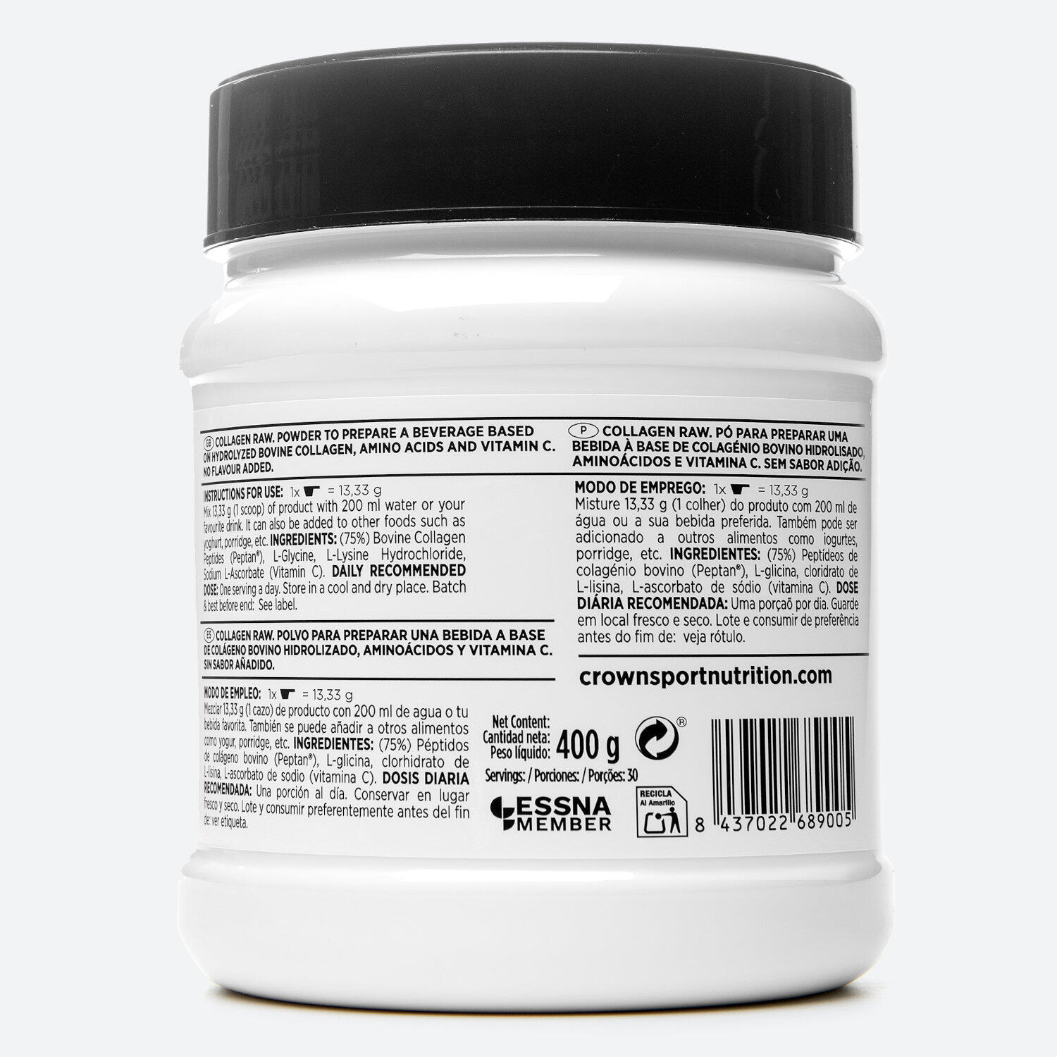 Collagen Raw (sem adoçantes) sem sabor 3/3