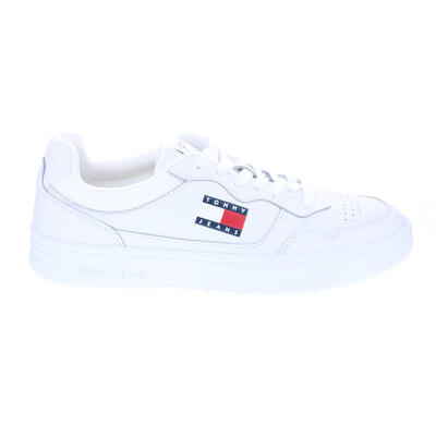 Sneakers tommy jeans model tjm cupsole leather ess kleur wit