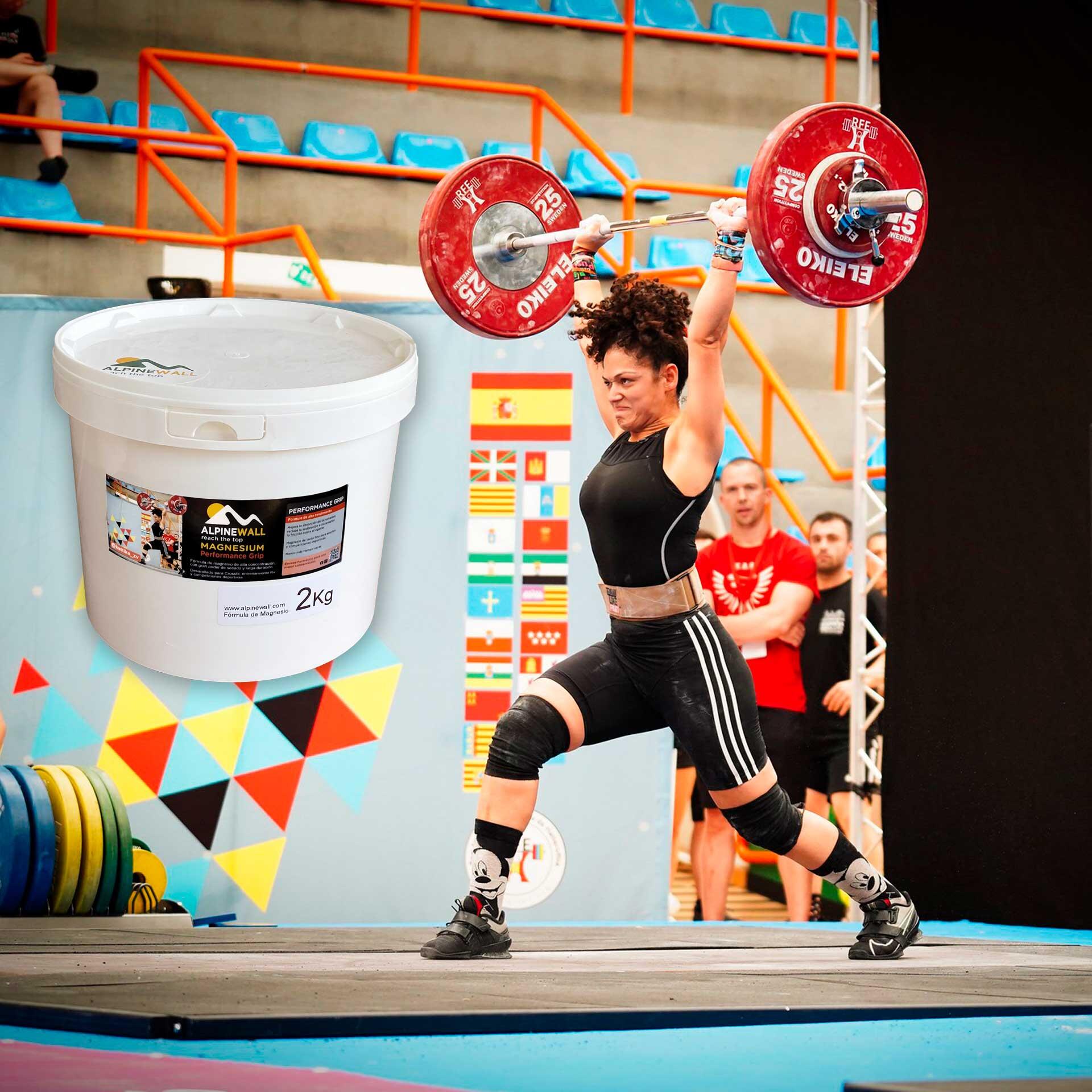 Magnesio Cross Training Performance Grip 2Kg ALPINEWALL Decathlon