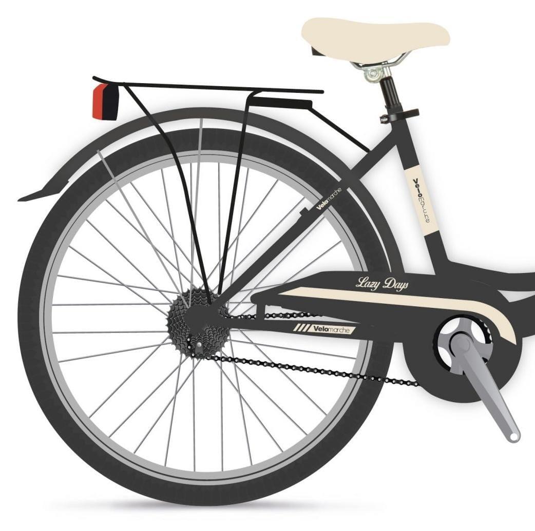 Bicicleta Infantil Airbici Lazy Days 26" 6 Velocidades 3/4