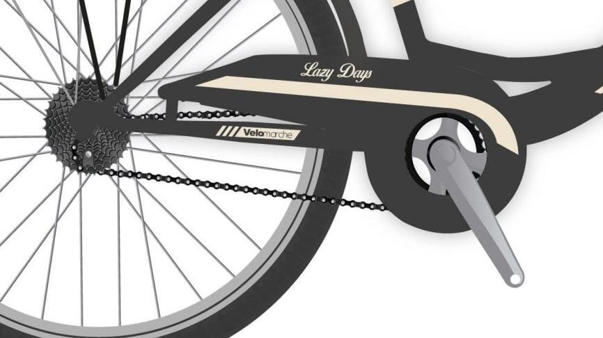 Bicicleta Infantil Airbici Lazy Days 26" 6 Velocidades 4/4