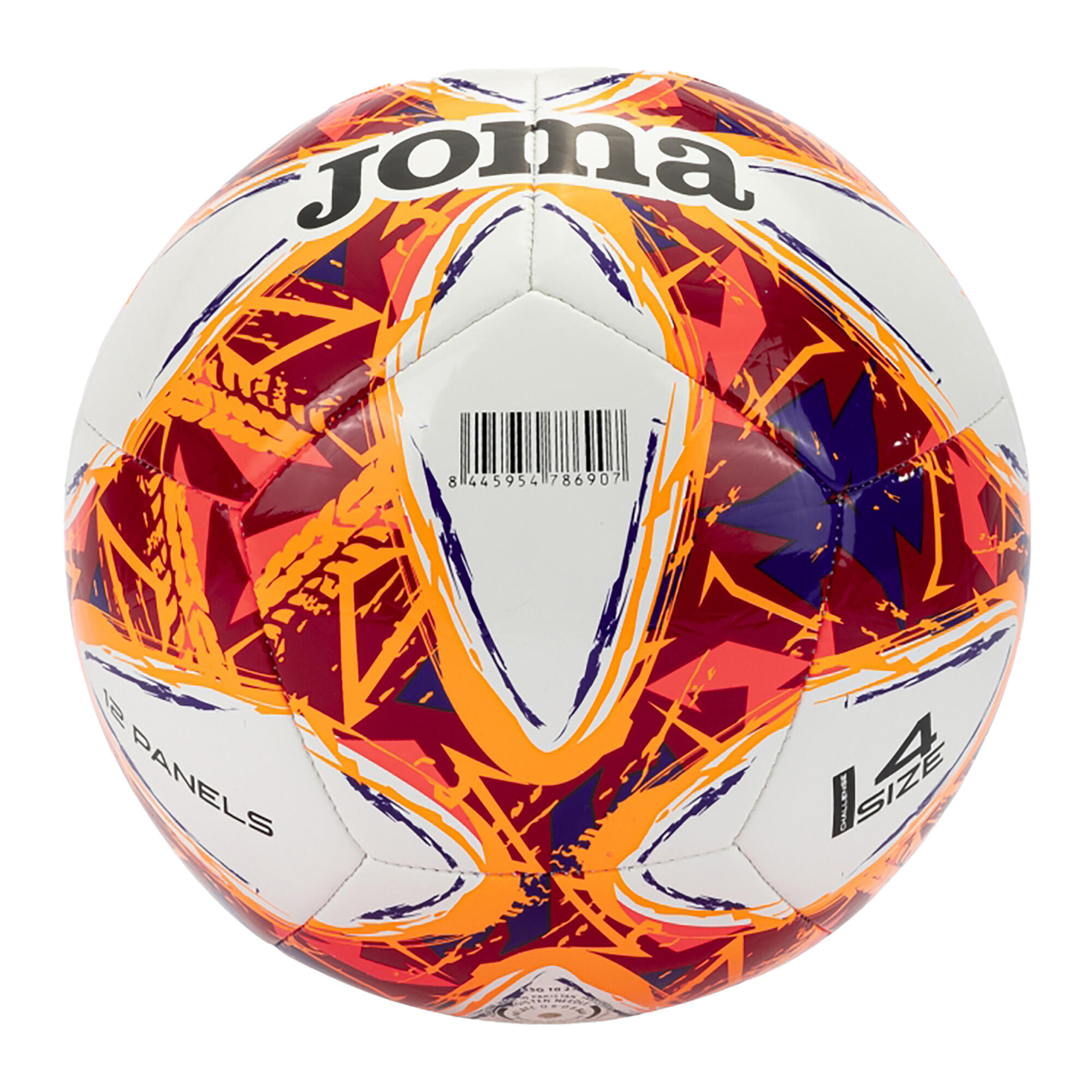 Balón Fútbol Joma Challenge III Blanco Rojo T-4 4/4