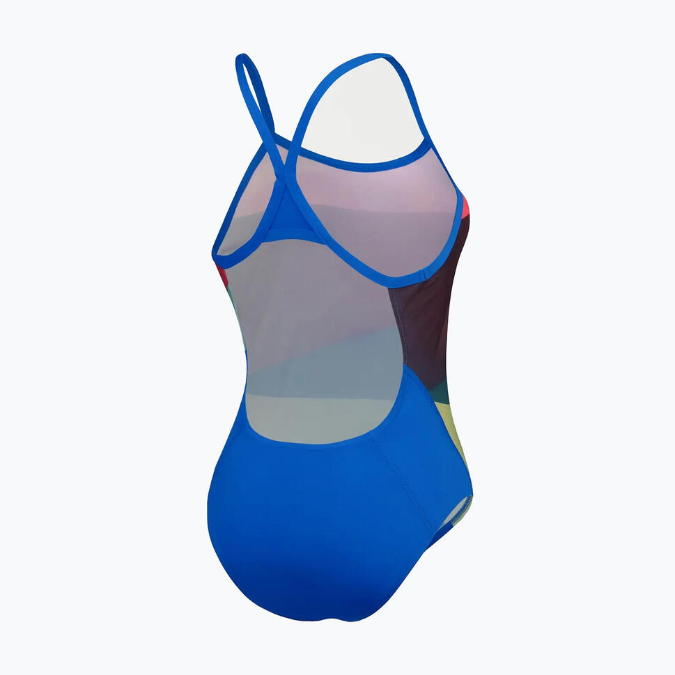 Strój pływacki jednoczęściowy damski Speedo Placement Digital Turnback