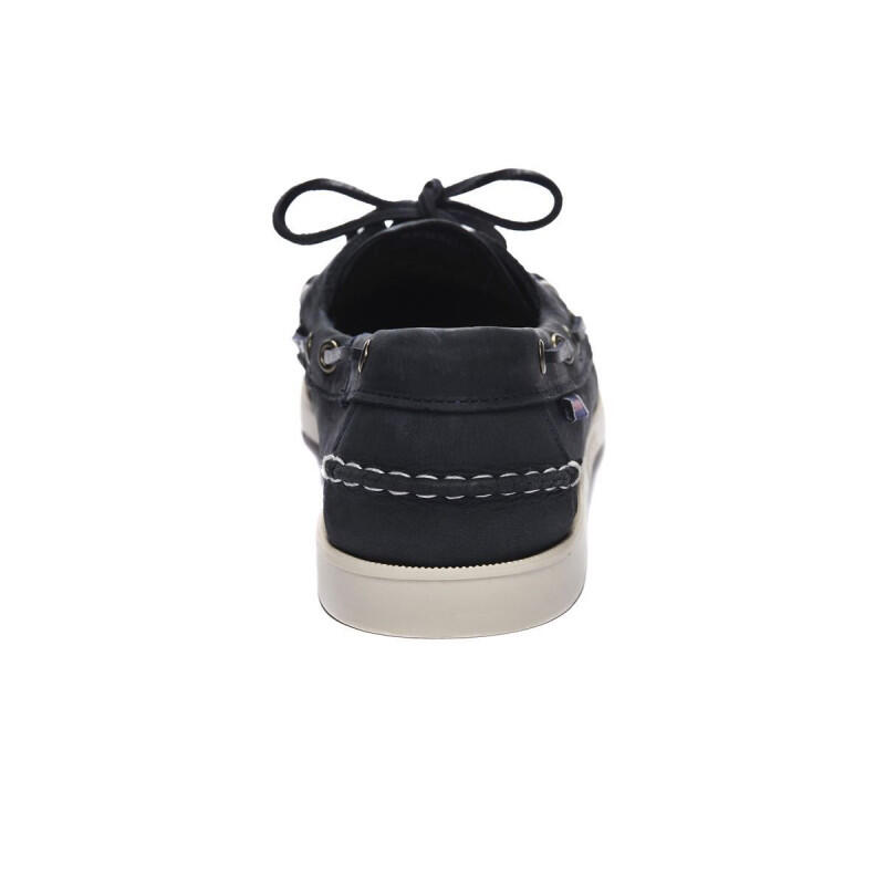 Herren-Bootsschuh DOCKSIDES Portland Crazy Navy Blue 3/4