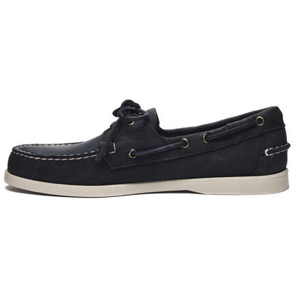 Herren-Bootsschuh DOCKSIDES Portland Crazy Navy Blue