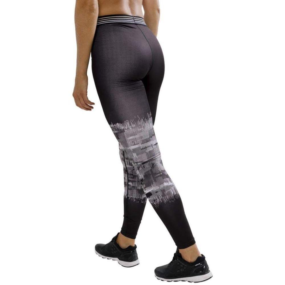 Malla larga Lux mujer Black/White running Mujer Gris CRAFT 3/3