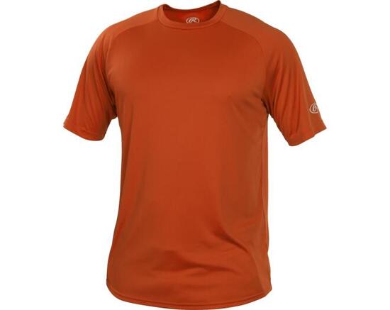 Rawlings YRTT Crew Neck Kurzarm Jugend XL Burnt Orange