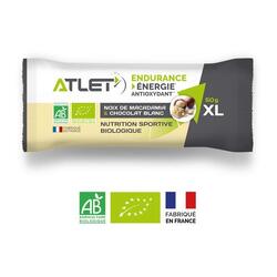Barre énergétique biologique noix de macadamia & chocolat blanc 50g