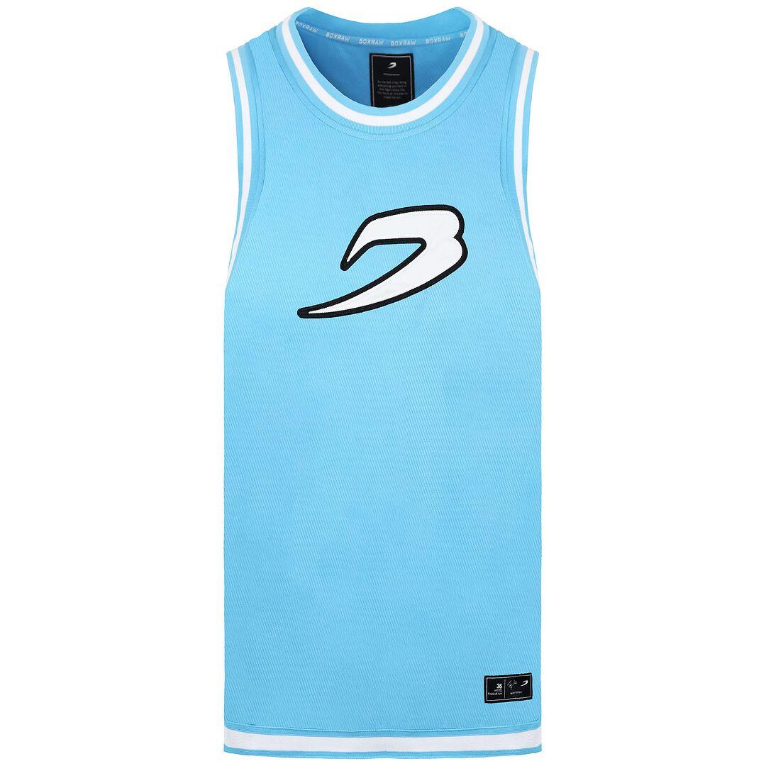 BoxRaw 36 by Teddy Atlas Mens Baby Blue Tank Top 2/2