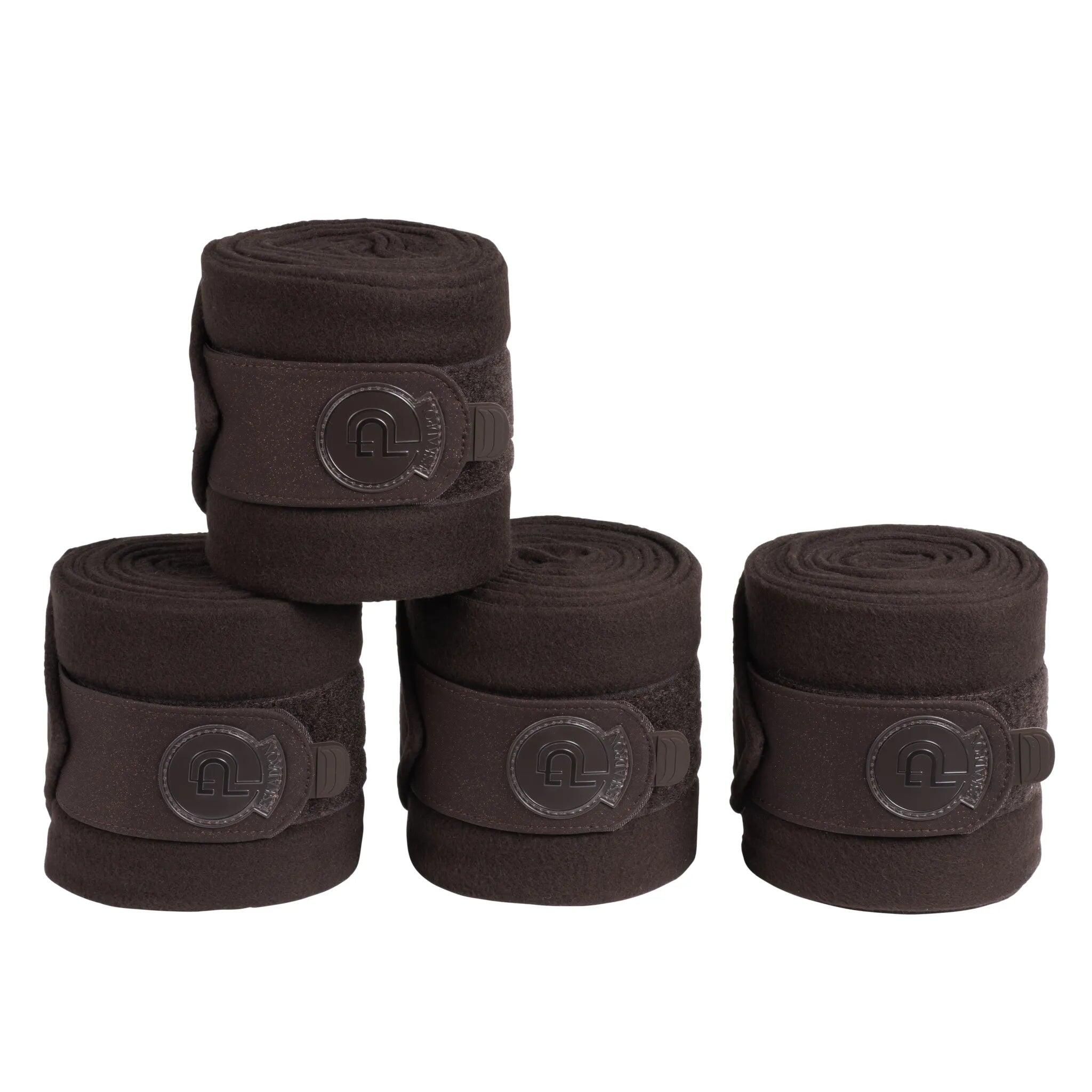 FLEECE EMBLEM BANDAGES PLATINUM 24 MOSS GREEN 4/5