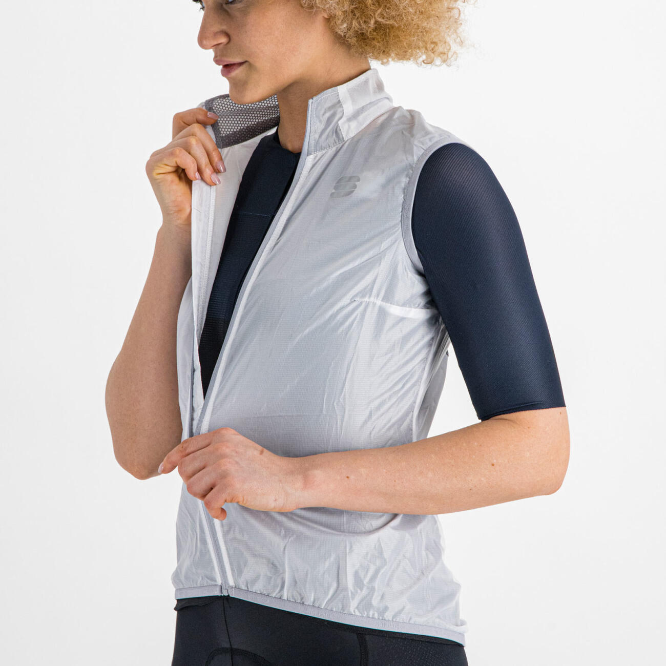 Gilet Sportful Hot Pack Easylight da donna bianco 6/7