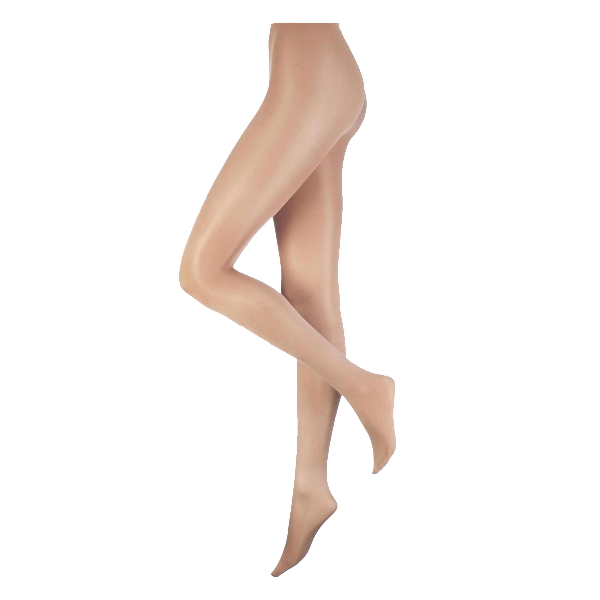 SILKY Womens/Ladies Dance Shimmer Full Foot Tights (1 Pair) (Toast)