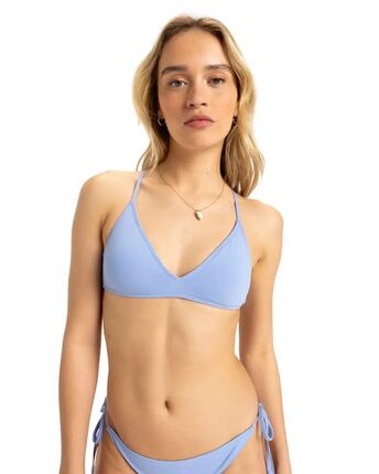 Top de Bikini Triangular BEACH CLASSICS BA ATHL TRI Morado Mujer