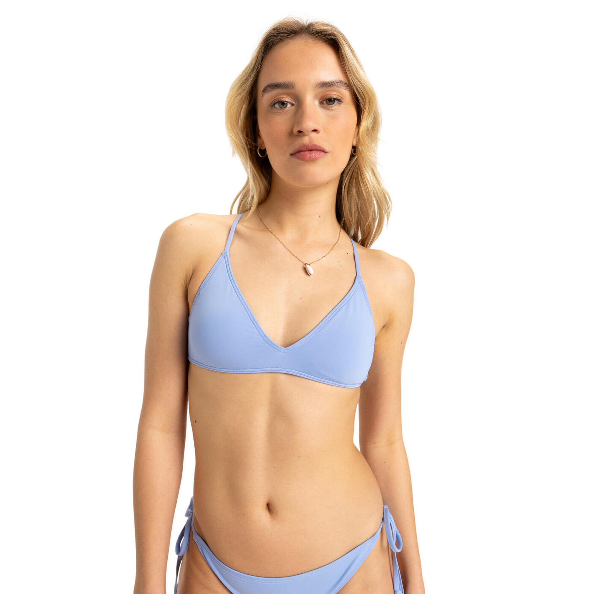 Trójkątny stanik bikini dla Kobiety BEACH CLASSICS BA ATHL TRI Fioletowy