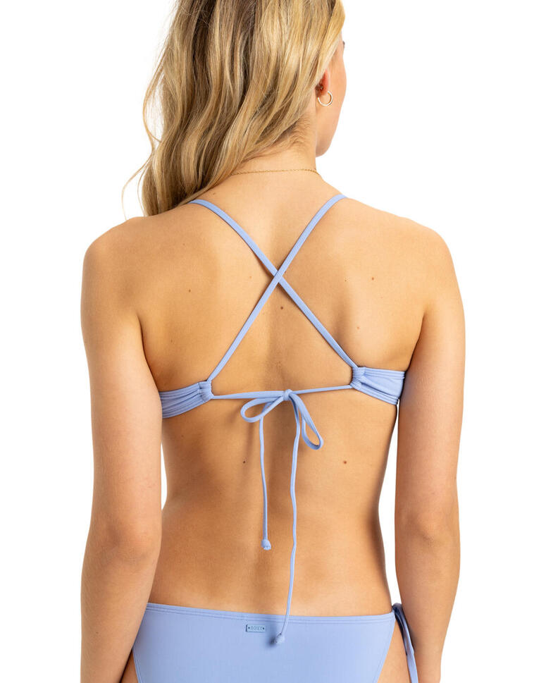 Trójkątny stanik bikini dla Kobiety BEACH CLASSICS BA ATHL TRI Fioletowy