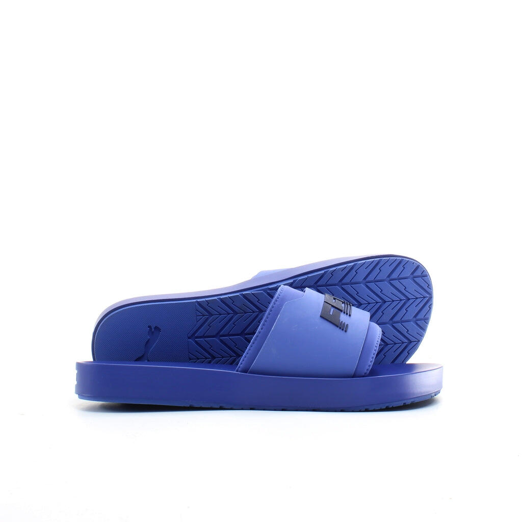 Puma x Rihanna Fenty Surf Womens Blue Sliders 3/6