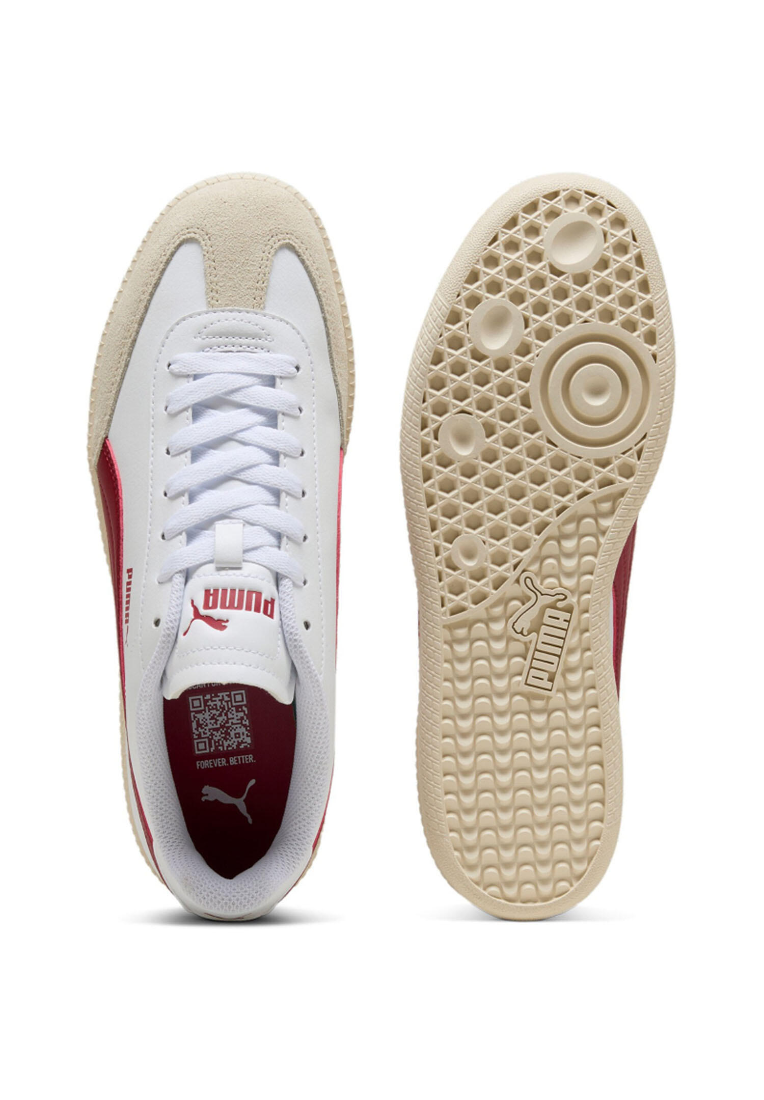 Puma 9-T Unisex Sneaker Turnschuhe 398174 14 weiss Rot 5/5