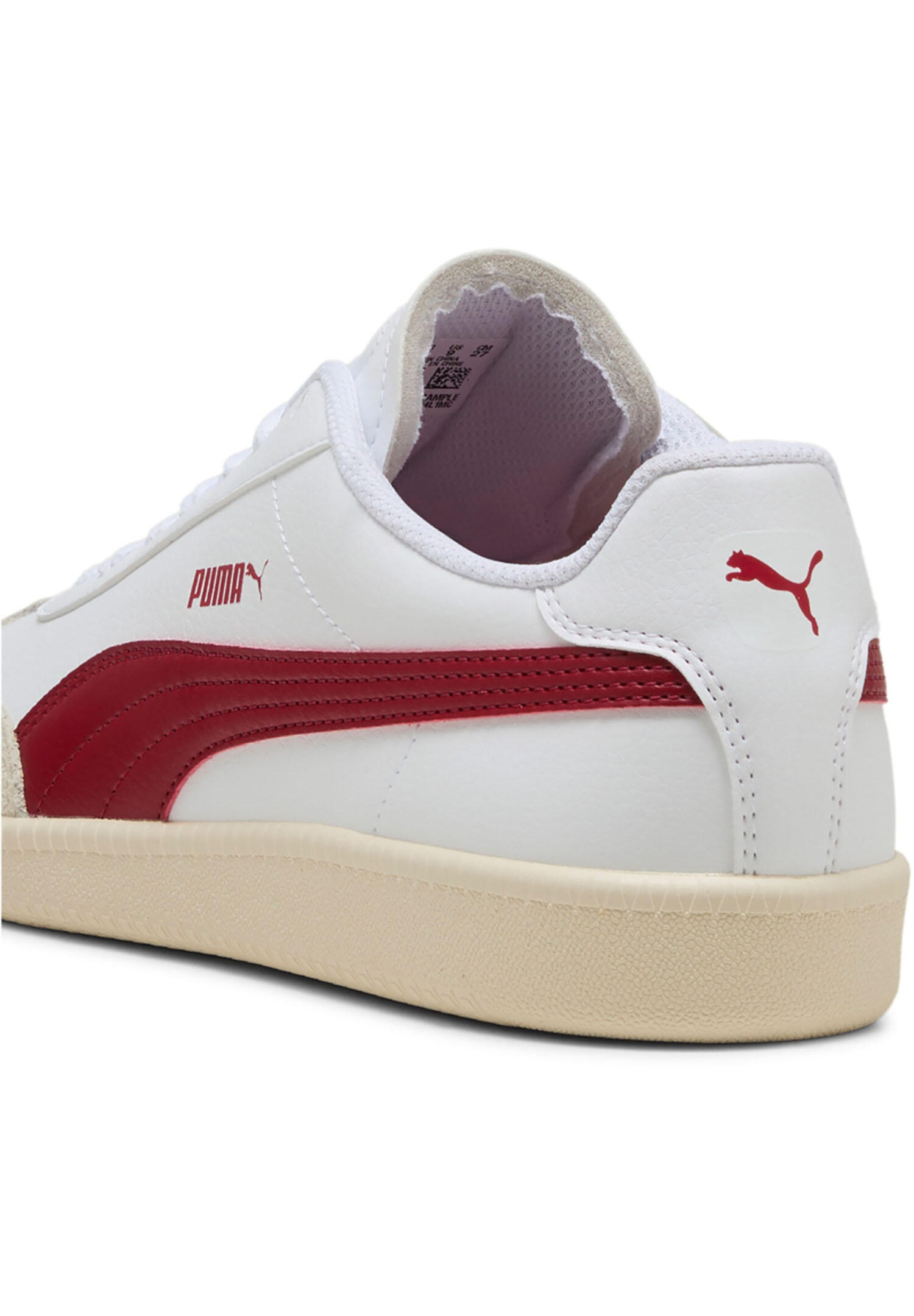 Puma 9-T Unisex Sneaker Turnschuhe 398174 14 weiss Rot 3/5