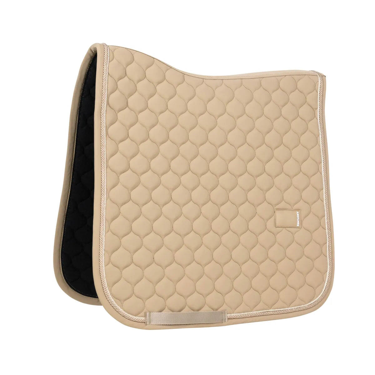 Tapis onion quilt rubber logoo dressur beige 5/5