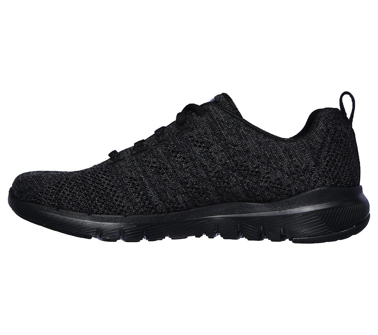 Skechers Sport Womens FLEX APPEAL 3.0 HIGH TIDES Sneakers Frauen Schwarz 4/5