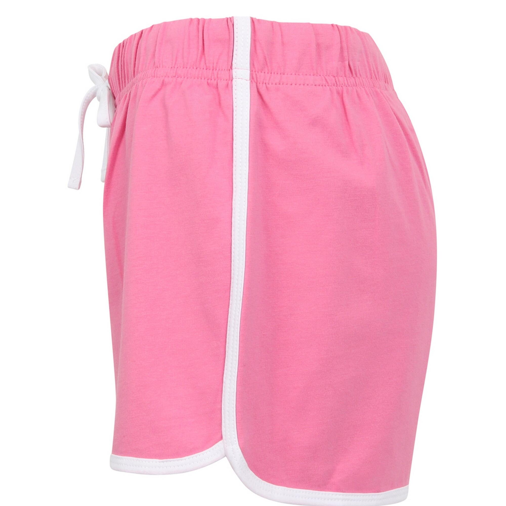 Short Rétro Femme (Rose/blanc) 3/3
