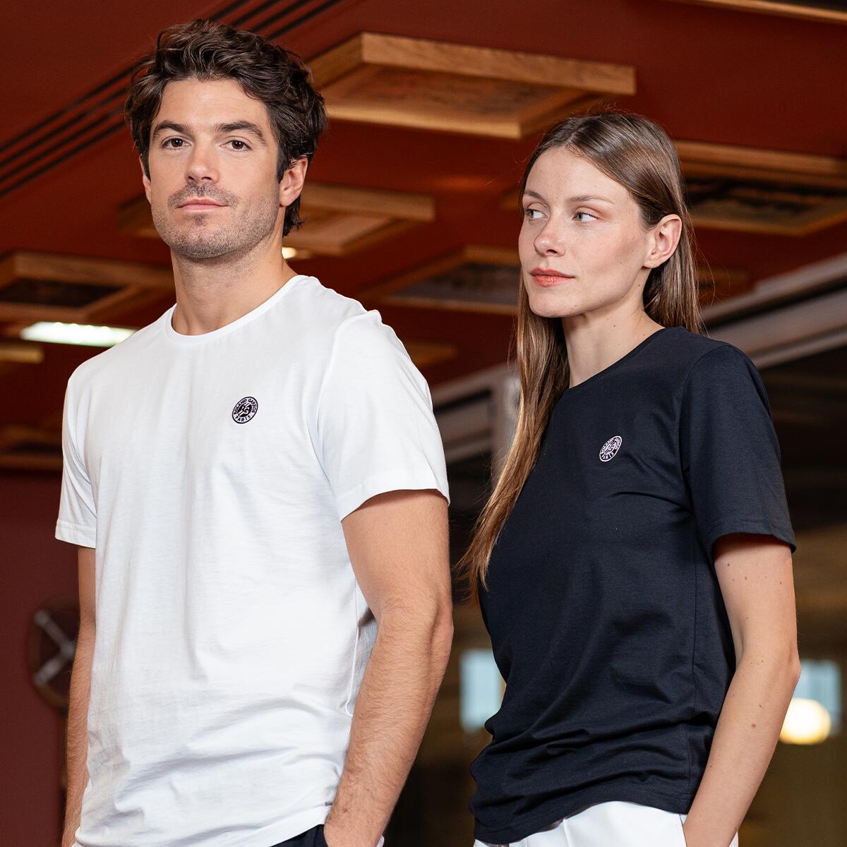 T-shirt Essentiels Unisexe Roland-Garros - Marine 2/5