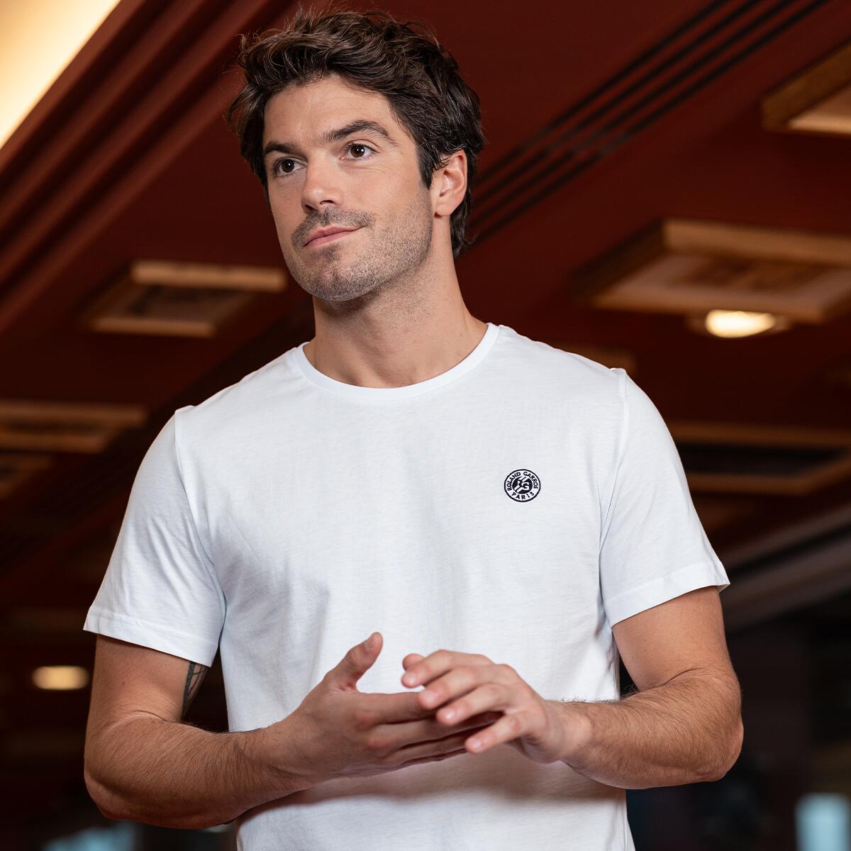 T-shirt Essentiels Unisexe Roland-Garros - Blanc 3/4