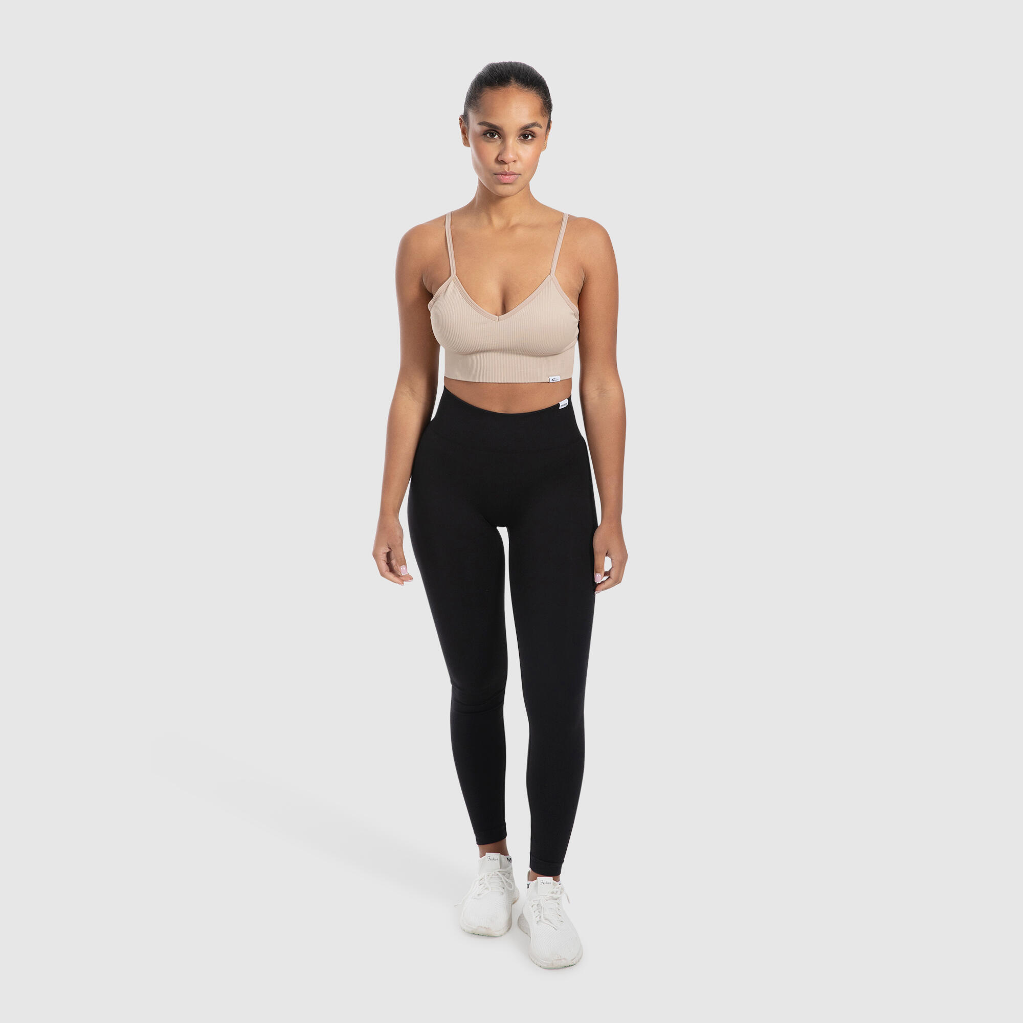 Damen Sport BH Alma Beige 3/6
