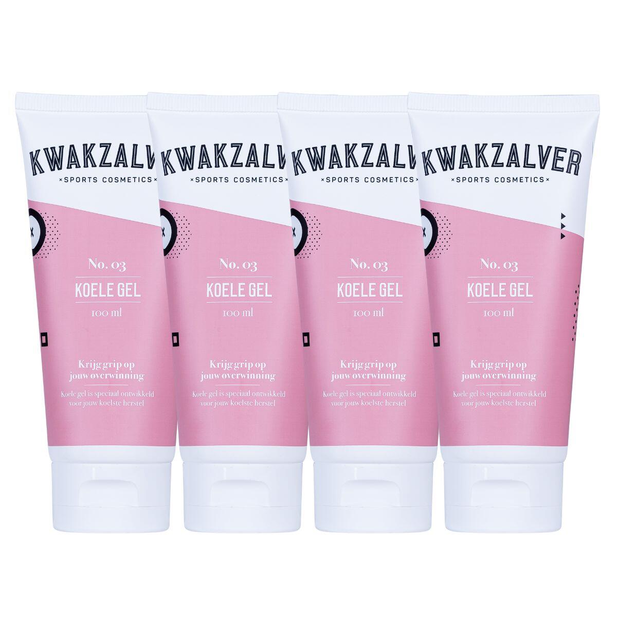 KWAKZALVER Kwakzalver No.3 Koele Gel – 4x100M