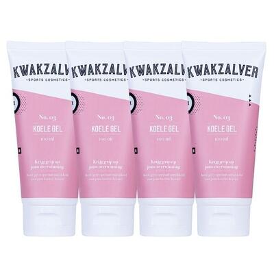 Kwakzalver no.3 koele gel – 4x100m
