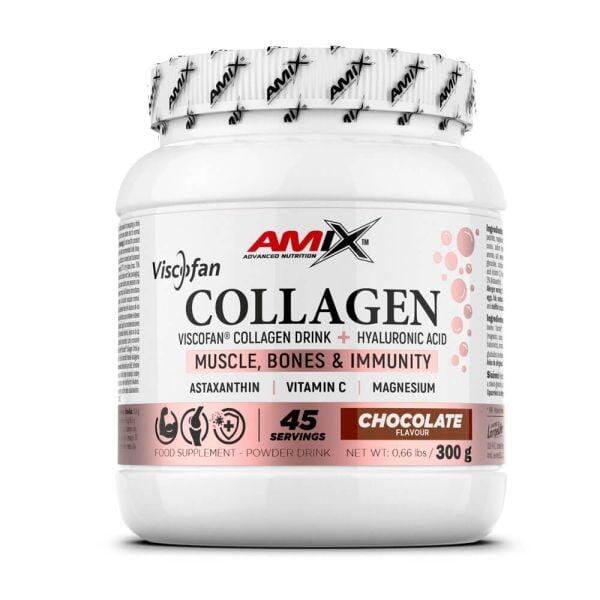 AMIX Viscofan collagen drink - 300g Chocolate da Amix Nutrition