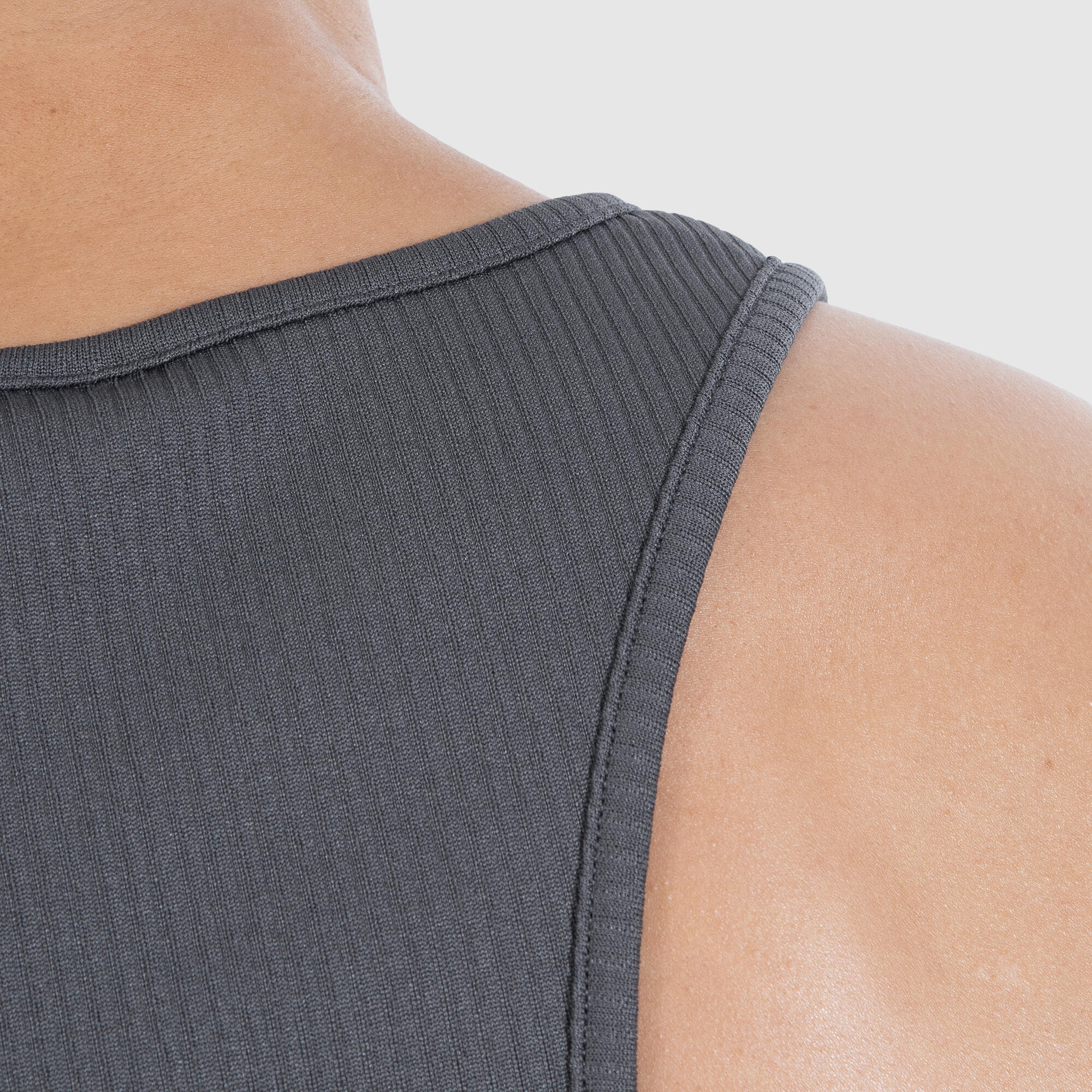 Herren Stringer Top Classic Ripp Anthrazit 5/6
