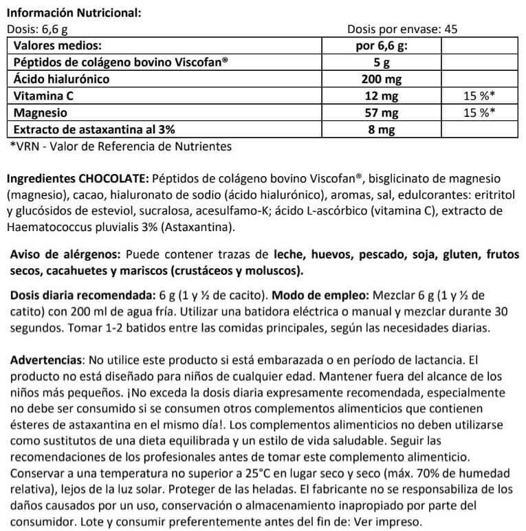Colágeno Viscofan - 300g Chocolate Amix Nutrition 4/4