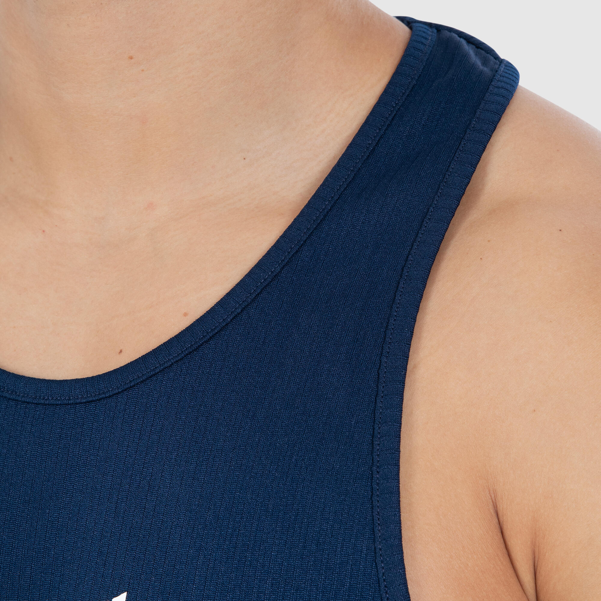 Herren Stringer Top Classic Ripp Blau 4/6
