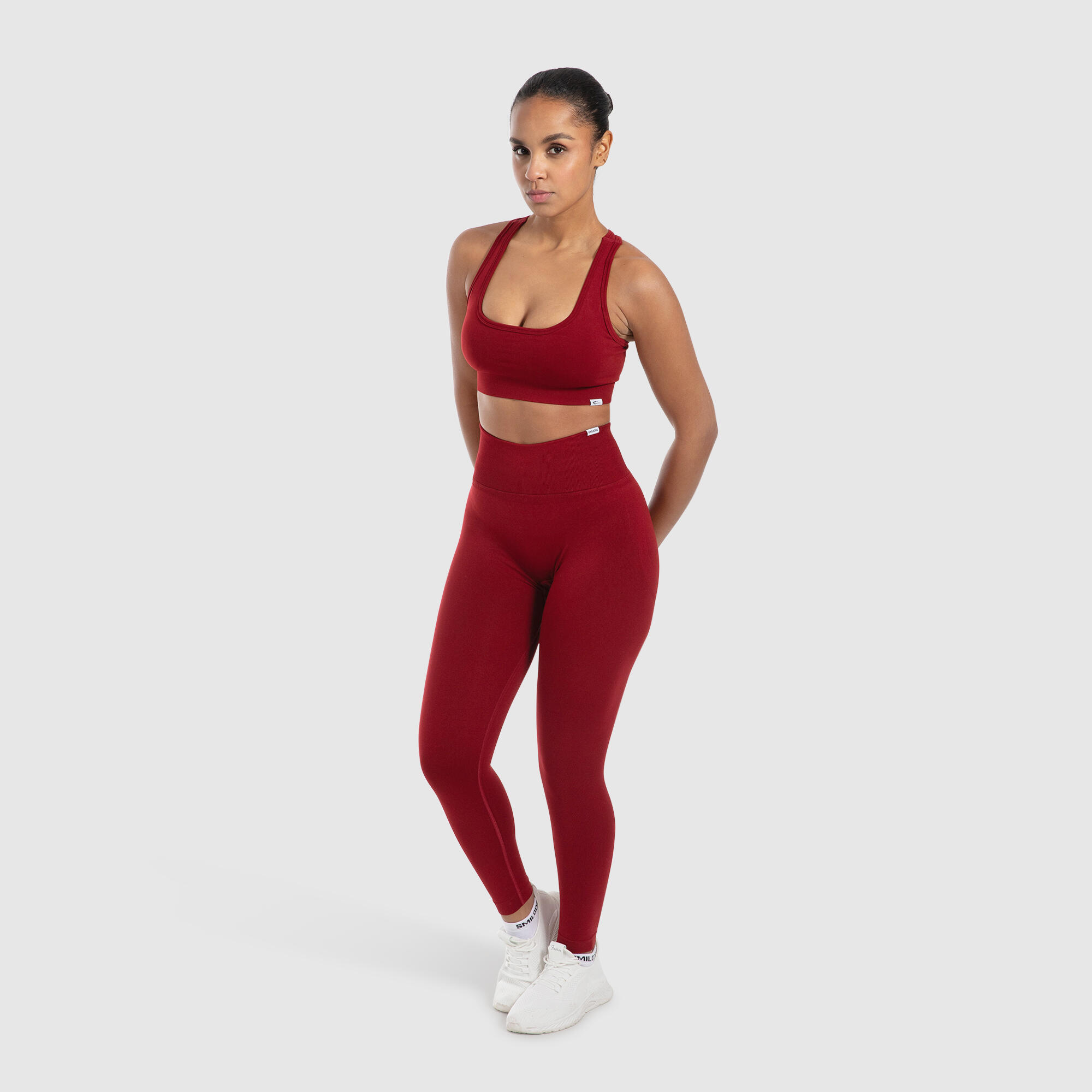 Damen Sport BH Louisa Bordeaux 3/6