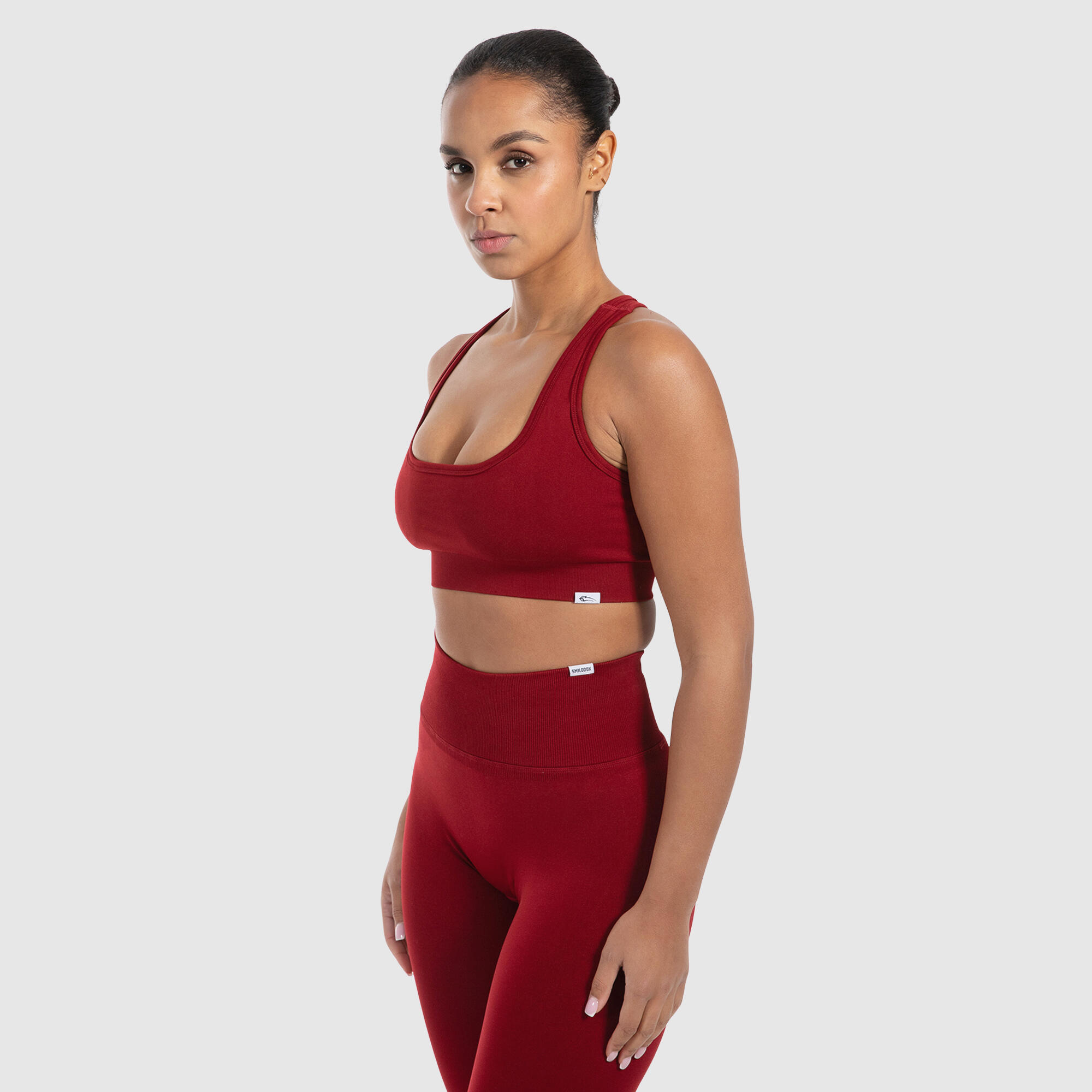 Damen Sport BH Louisa Bordeaux 2/6