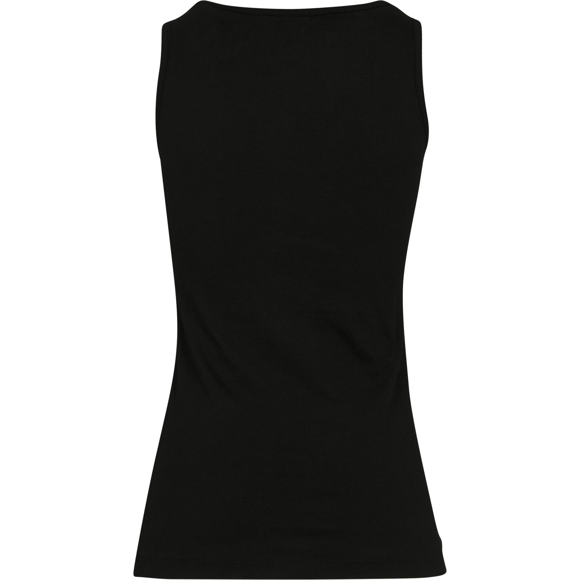 Womens/Ladies Tank Top (Black) 2/2