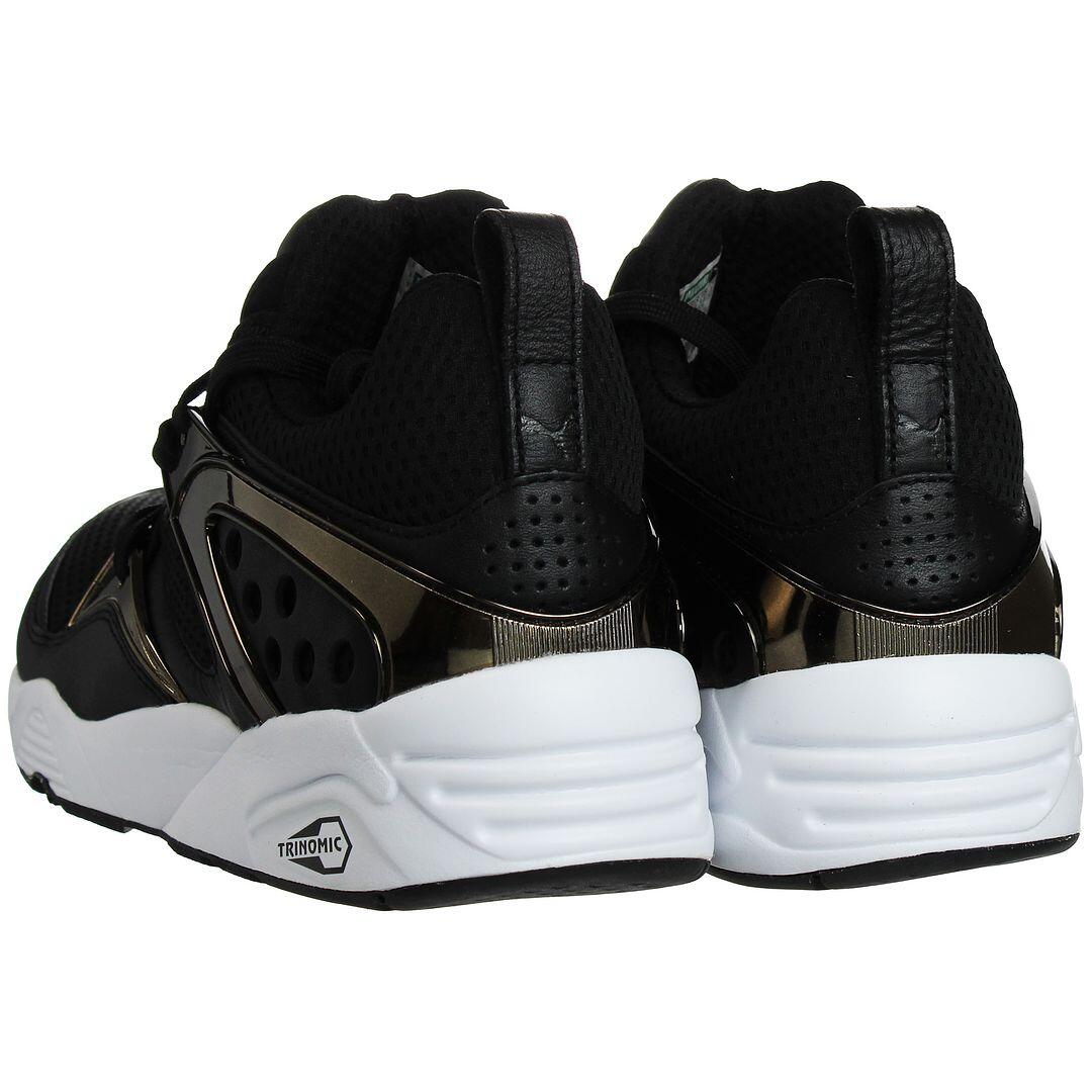 Puma Trinomic Blaze Of Glory Metallic Mens Black Trainers | Decathlon