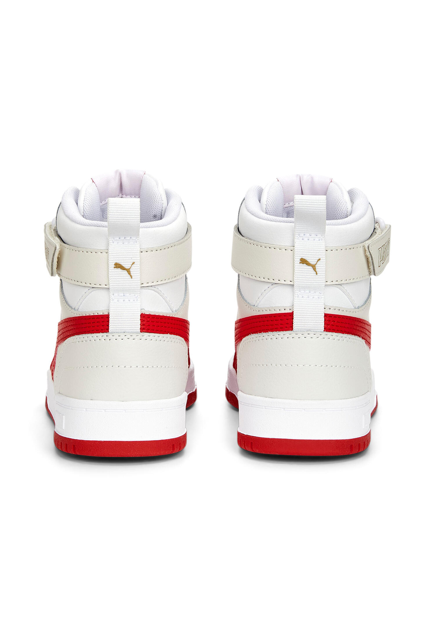 Puma RBD GAME JR Kinder Sneaker High 386172 04 weiss/rot 3/15
