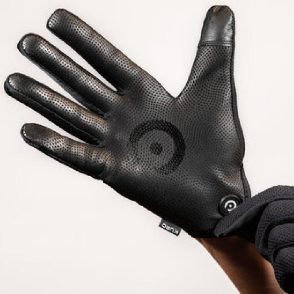 Guantes largos Kuro ciclismo Unisex Negro MOMUM 2/3