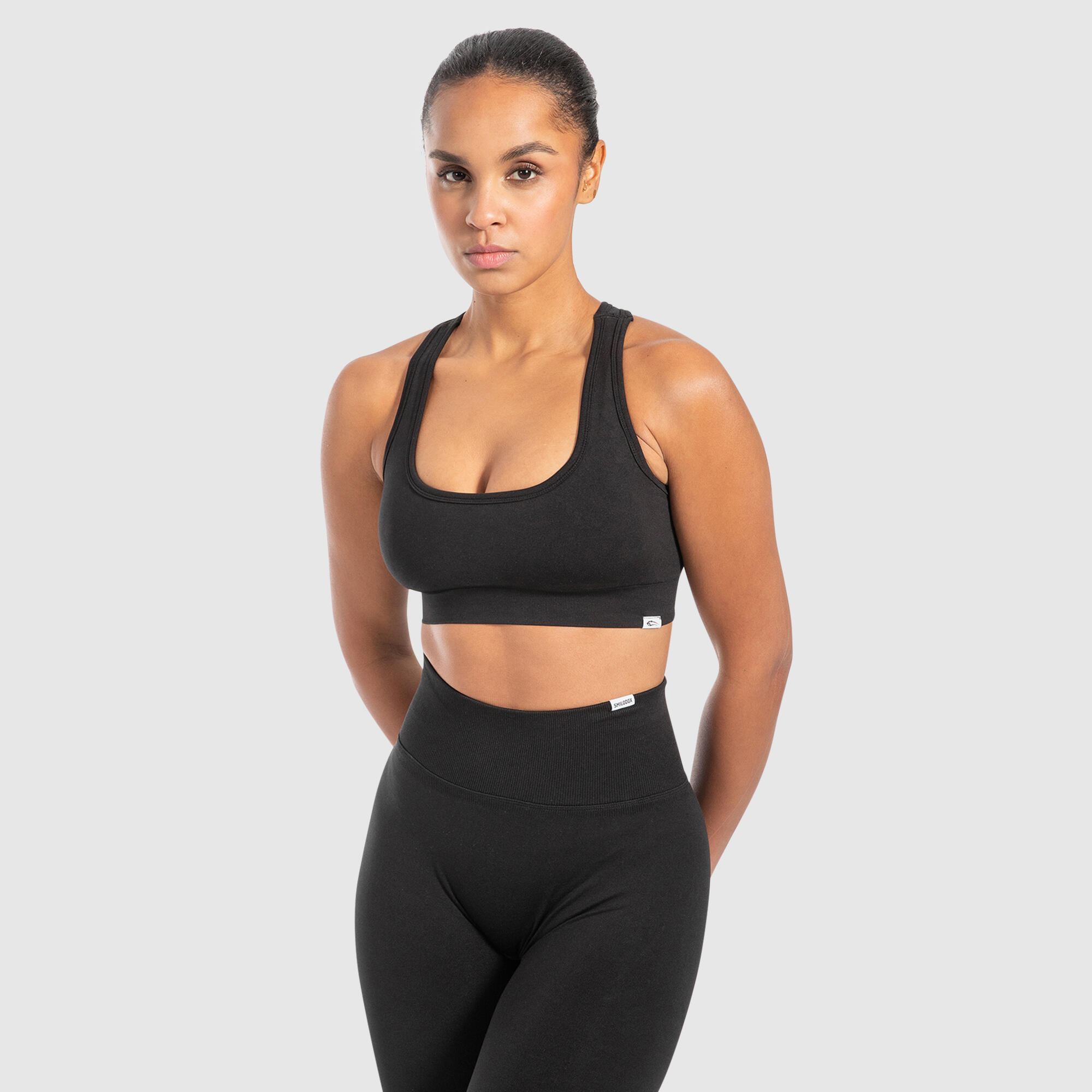 Damen Sport BH Louisa Schwarz 2/6