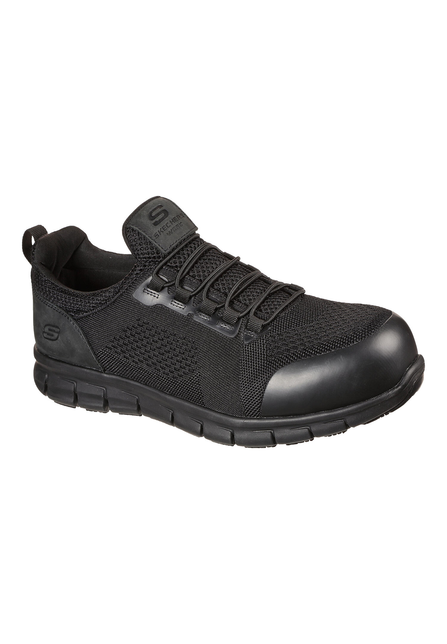 SKECHERS Skechers Herren Sicherheitsschuh SYNERGY-OMAT Arbeitsschuh 200013EC schwarz