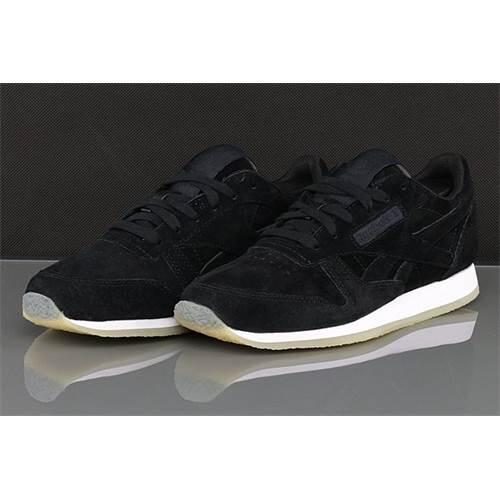 Chaussures Femmes Reebok Cl Lthr Crepe Neutr noir 5/5
